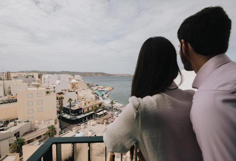 غرفة سوبيريور مطلّة علي البحر, Ibis Styles St Pauls Bay Malta