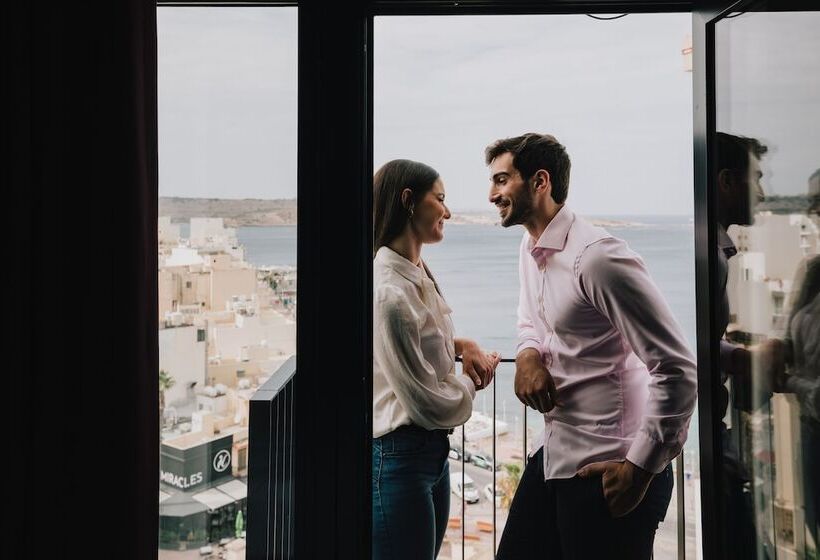 غرفة سوبيريور مطلّة علي البحر, Ibis Styles St Pauls Bay Malta