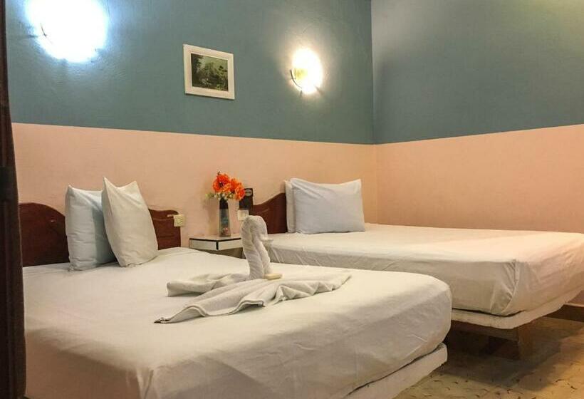 غرفه قياسيه سريرين مزدوجين, Casa Palma