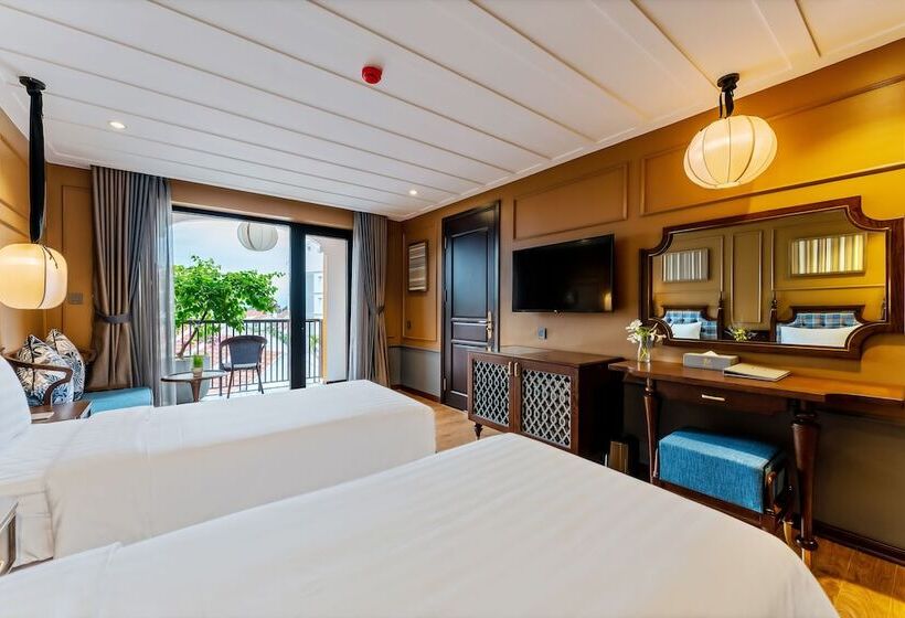 اتاق لوکس با چشم‌انداز شهر, Son Hoi An Boutique Hotel & Spa