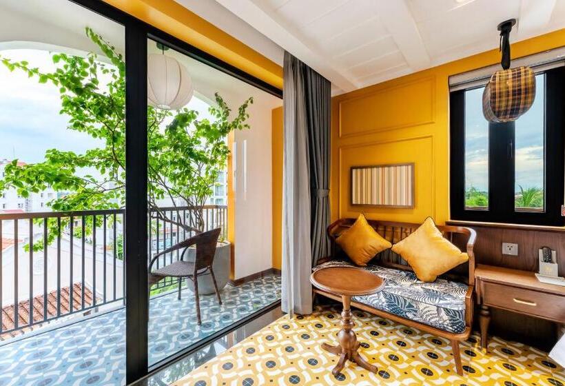 اتاق لوکس با چشم‌انداز شهر, Son Hoi An Boutique Hotel & Spa