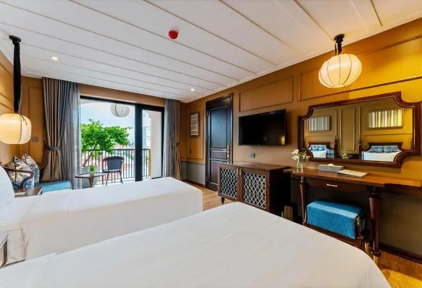 اتاق لوکس با چشم‌انداز شهر, Son Hoi An Boutique Hotel & Spa