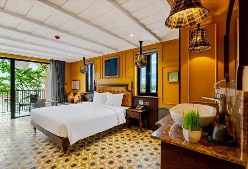 اتاق لوکس با چشم‌انداز شهر, Son Hoi An Boutique Hotel & Spa