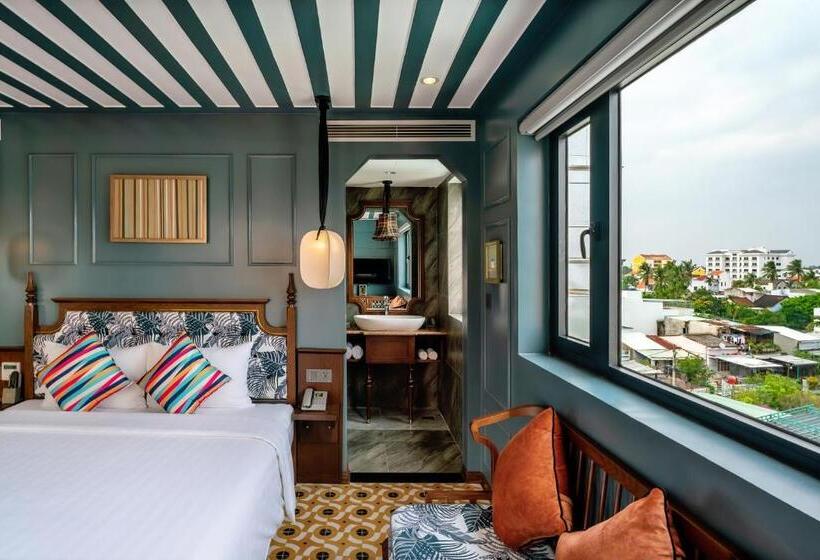 اتاق لوکس با چشمانداز استخر, Son Hoi An Boutique Hotel & Spa