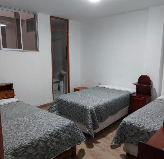 اتاق استاندارد سه نفره, Hospedaje Margarita