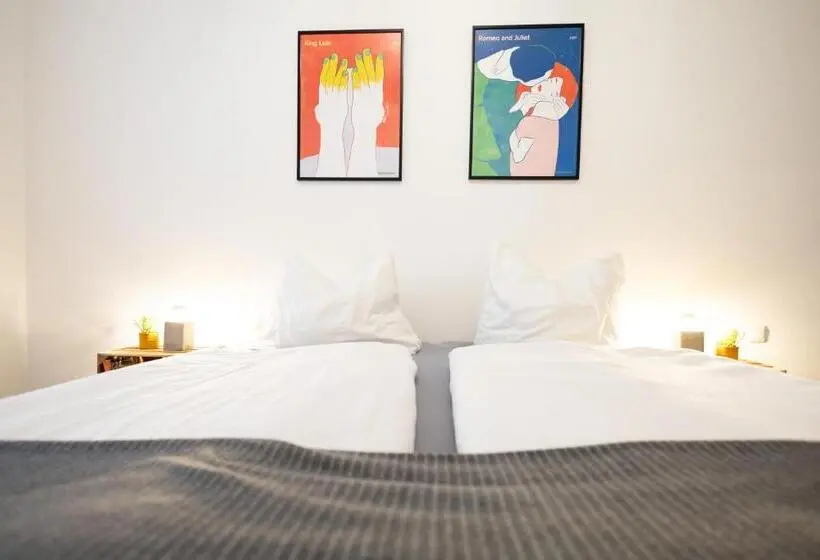 １ベッドルームのスーペリアアパートメント, Ko Living Space Am Neuen Theater   Altstadt   Street Art Design Apartments