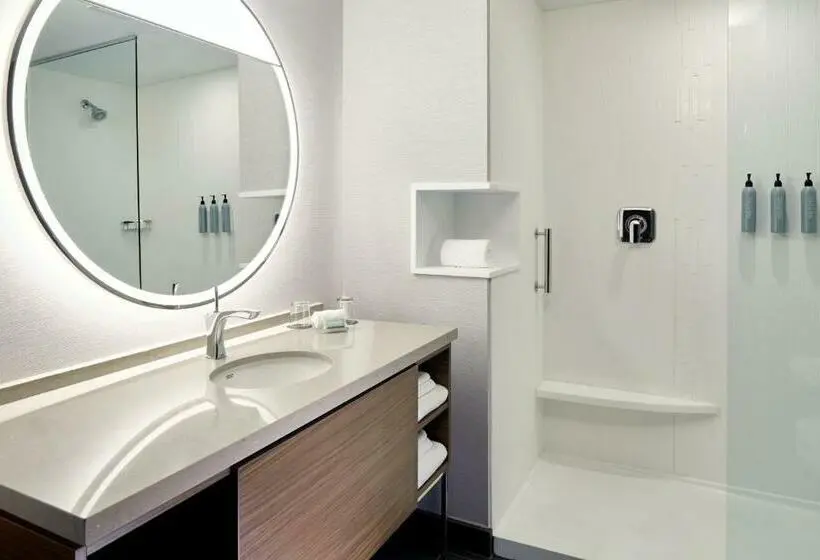 اتاق استاندارد با تخت بزرگ, Courtyard By Marriott Montreal Midtown