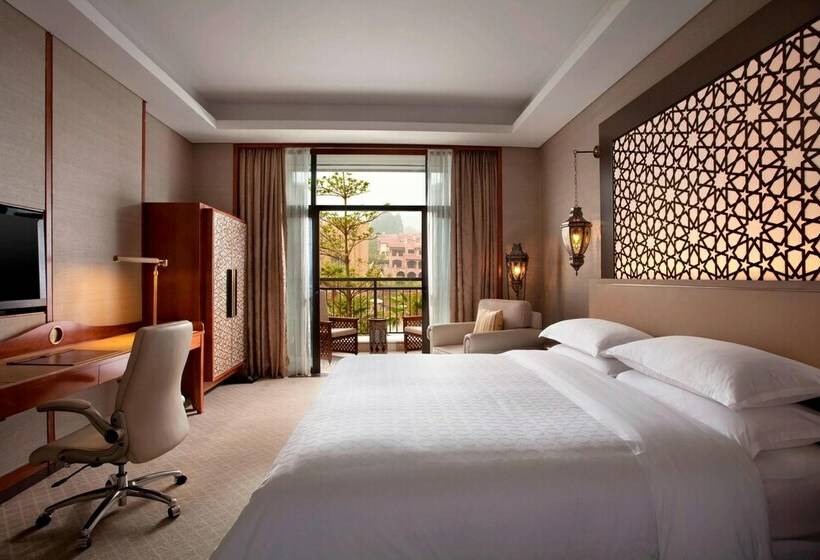 חדר דלוקס נוף לגינה, Sheraton Qingyuan Lion Lake Resort