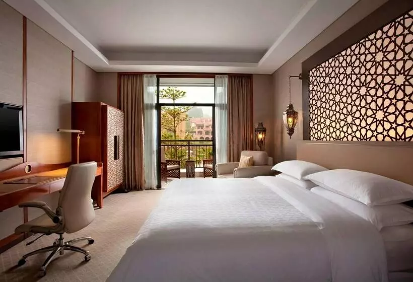ガーデンビューデラックスルーム, Sheraton Qingyuan Lion Lake Resort