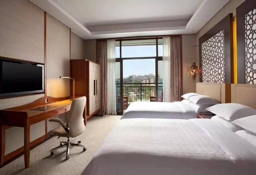 庭の見えるプレミアムルーム, Sheraton Qingyuan Lion Lake Resort