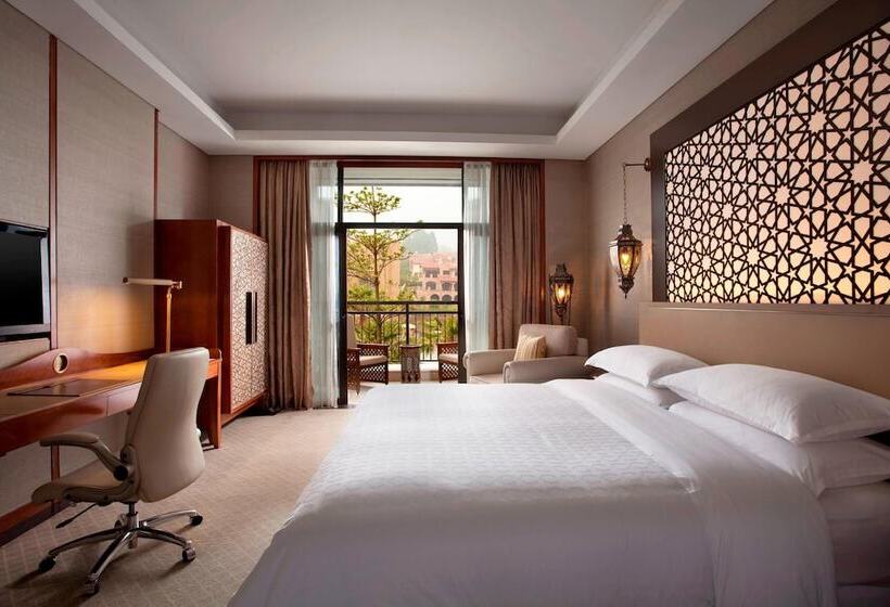 חדר דלוקס נוף לגינה, Sheraton Qingyuan Lion Lake Resort