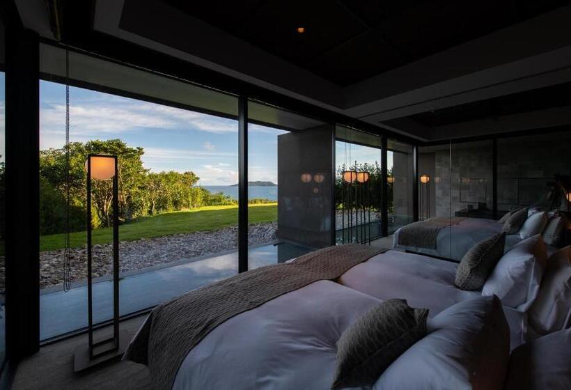 اتاق خانوادگی با چشمانداز دریا, Goto Retreat By Onko Chishin