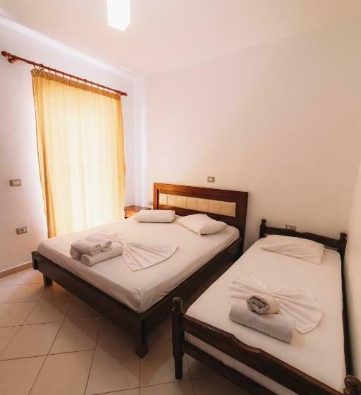 Balkonlu Üç Kişilik Standart Oda, Fish Time Ksamil