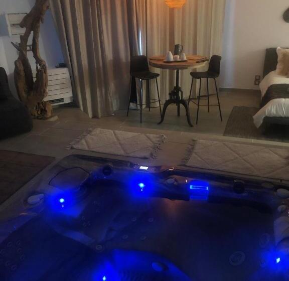 غرفة قياسية مطلّة علي حمام السباحة, Les Lofts De Bouzigues