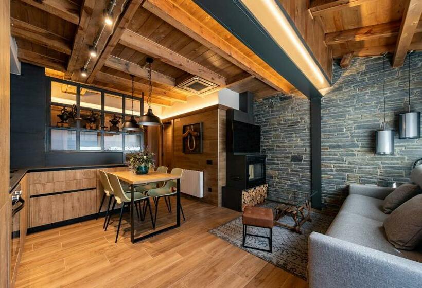 דירת חדר עם טרסה, Cerdanya Mountain Residences