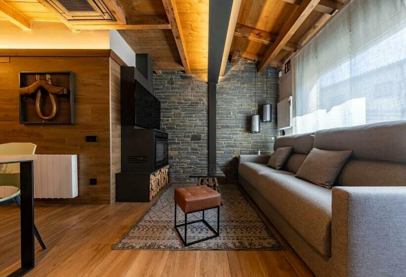 Апартаменты 1 Спальня с Террасой, Cerdanya Mountain Residences
