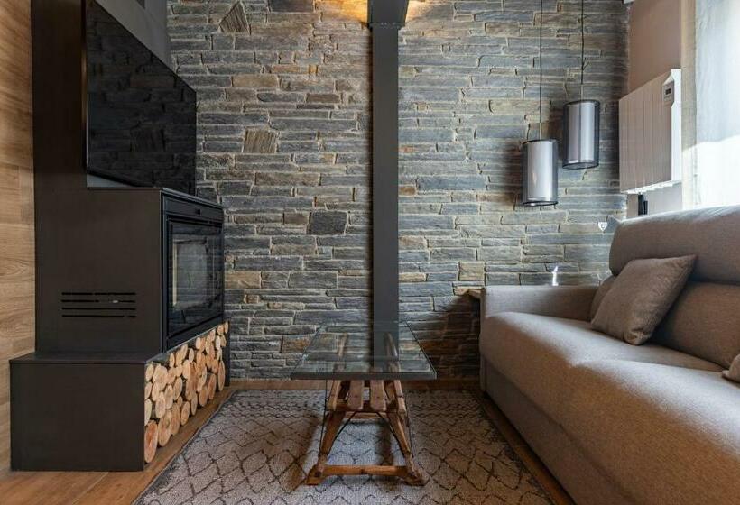 דירת חדר עם טרסה, Cerdanya Mountain Residences