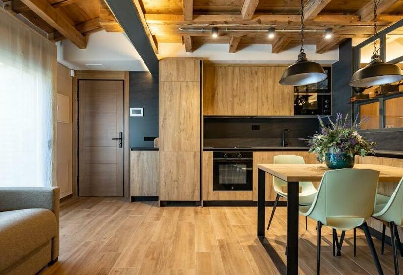 דירת חדר עם טרסה, Cerdanya Mountain Residences