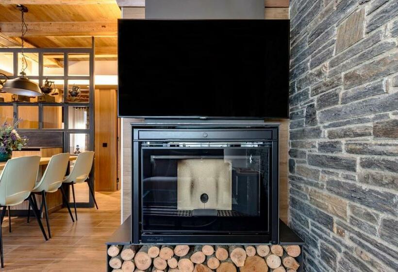 דירת חדר עם טרסה, Cerdanya Mountain Residences