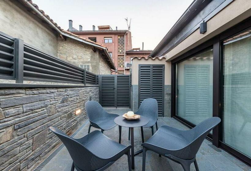 דירת חדר עם טרסה, Cerdanya Mountain Residences