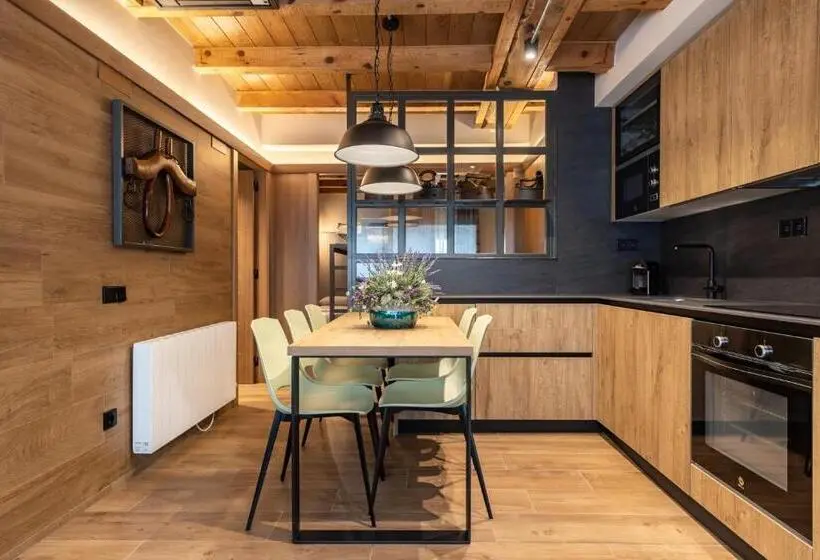 テラス付き１ベッドルームアパートメント, Cerdanya Mountain Residences
