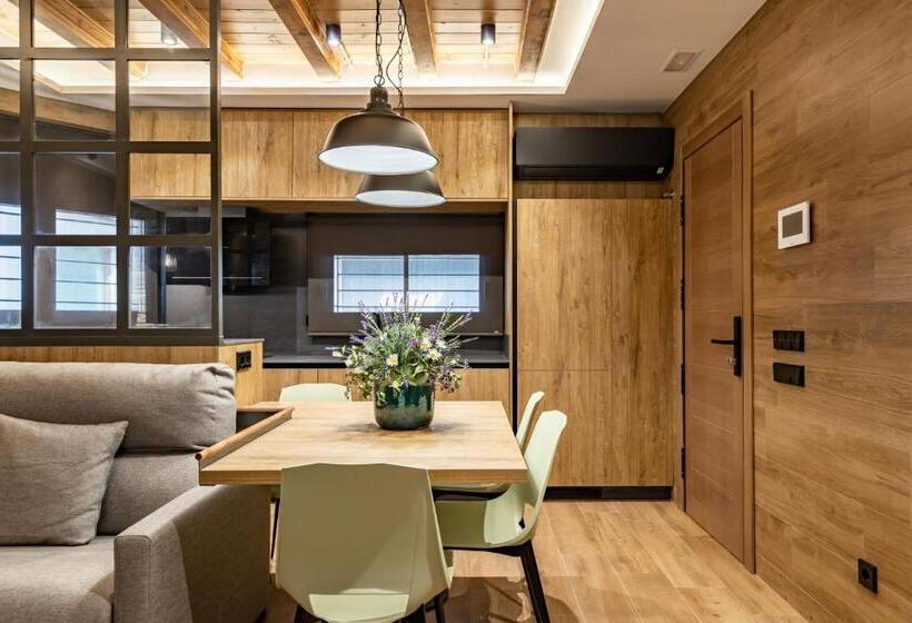 Апартаменты 1 Спальня Нижний Этаж, Cerdanya Mountain Residences
