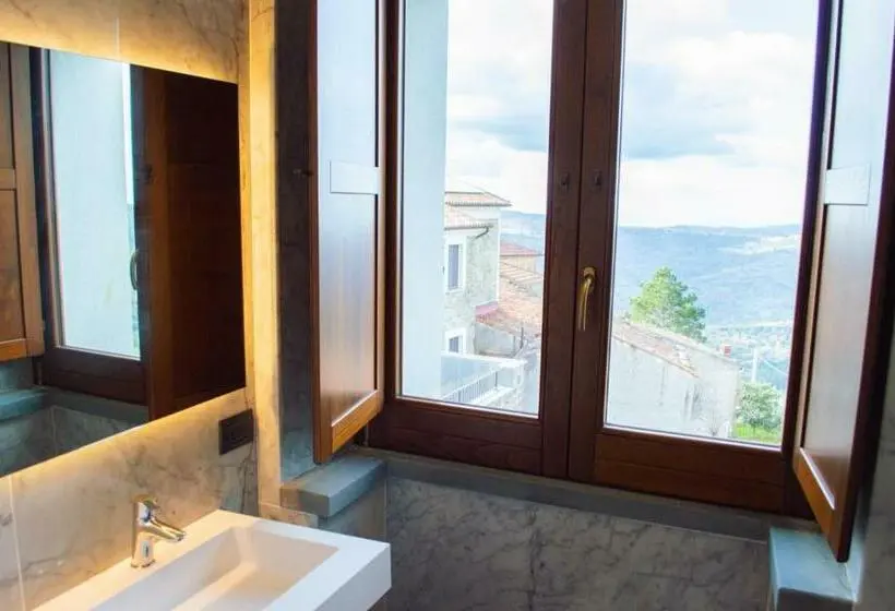 オーシャンビュースタンダードルームバルコニー付き, Palazzo Iaquinta Rooms, Restaurant & Wellness