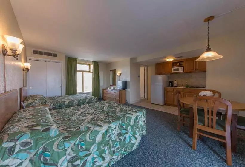 Standard-huone 2 Parivuodetta, Attache Motel