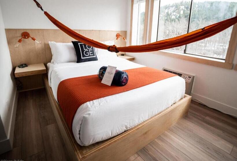 מיטת קינג בסוויטה, Loge Leavenworth Downtown