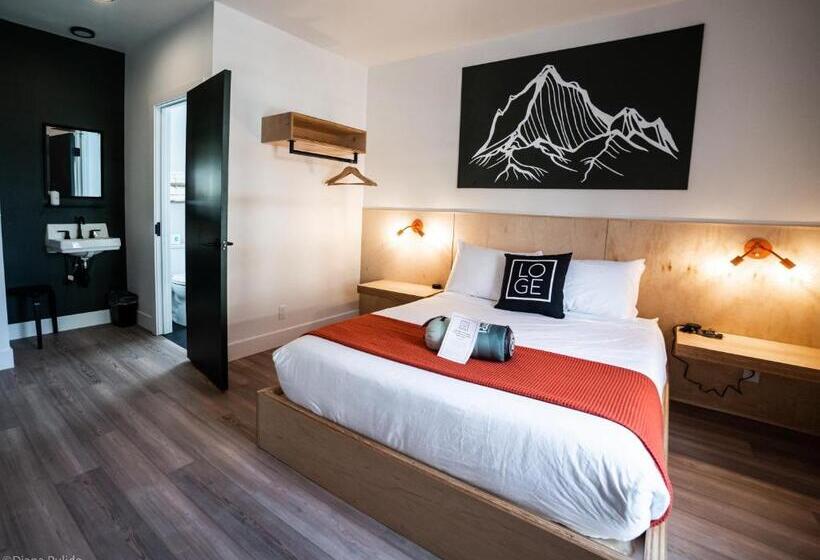 キングサイズベッドのデラックスルーム, Loge Leavenworth Downtown