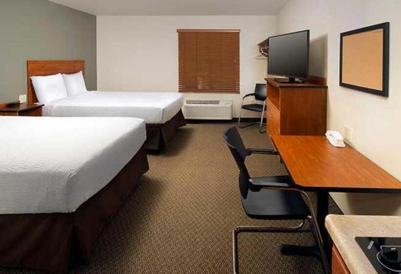 带2个双人床的标准工作室, Woodspring Suites Dallas Rockwall