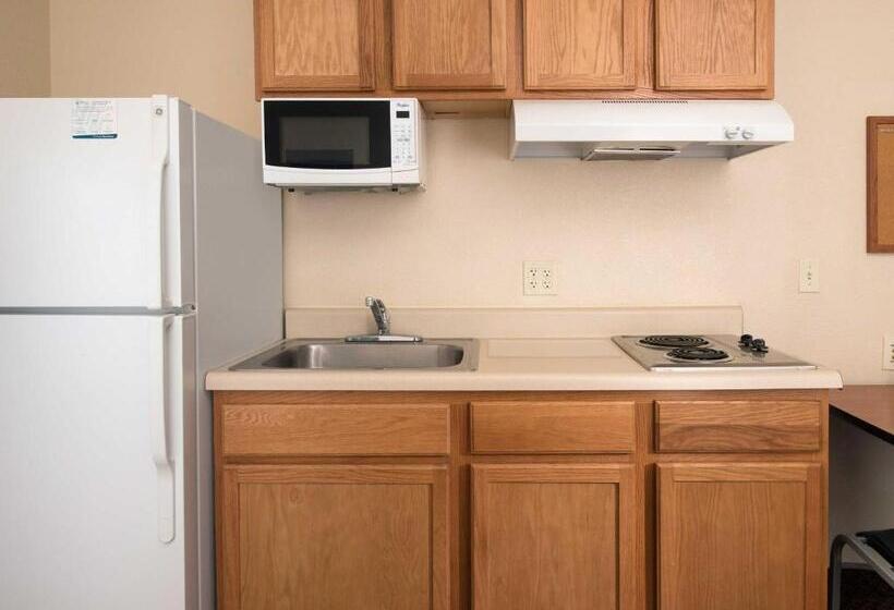 غرفه قياسيه سريرين مزدوجين, Woodspring Suites Kansas City Lenexa