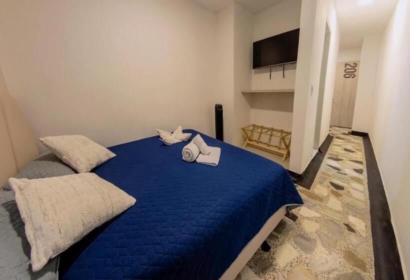 침실 1개 가든 전망 아파트, Ventiuna Hotel Y Coliving