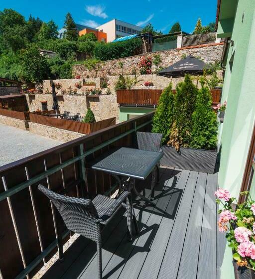 Deluxe room with river view, Penzion Rechle