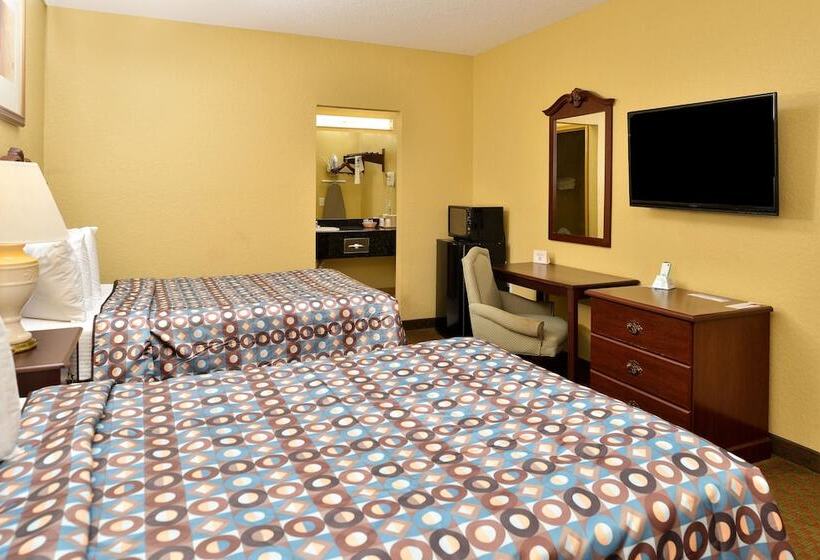 غرفه قياسيه سريرين مزدوجين, Americas Best Value Inn Starke