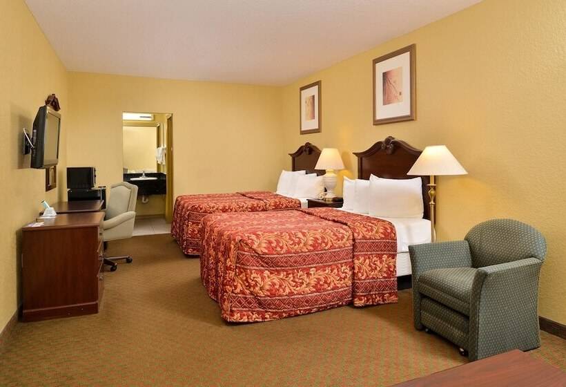 Номер Стандарт 2 Двуспальные Кровати, Americas Best Value Inn Starke