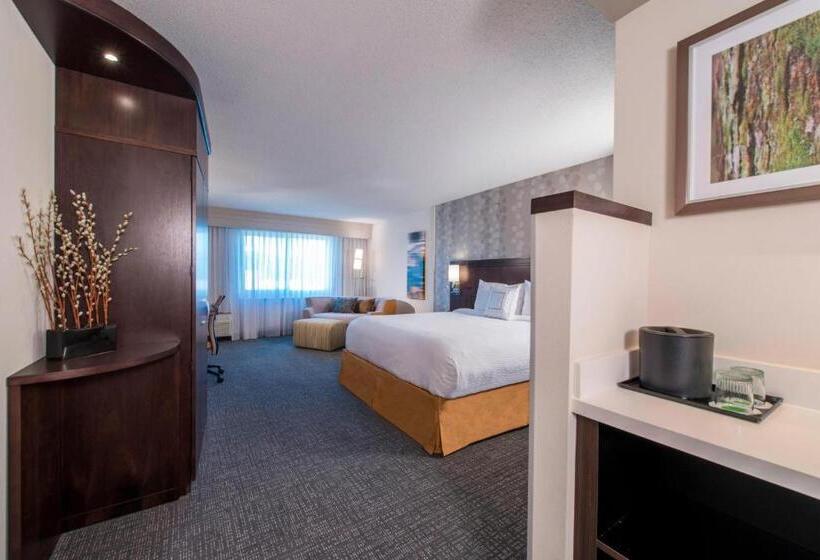 اتاق استاندارد با تخت بزرگ, Courtyard By Marriott Columbus
