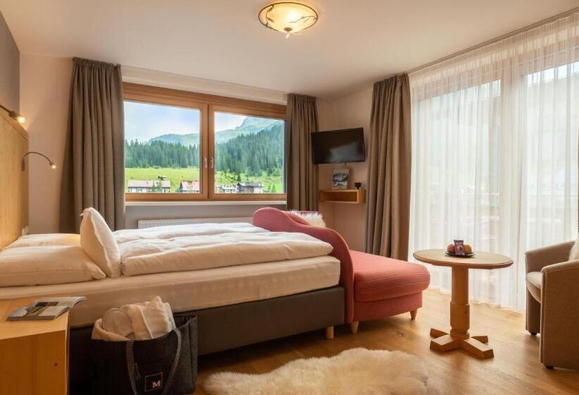 带阳台的标准单人间, Haus Melitta