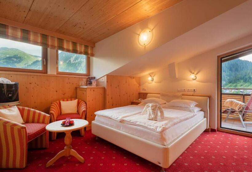 غرفة قياسية فردية مزودة بشُرفة, Haus Melitta