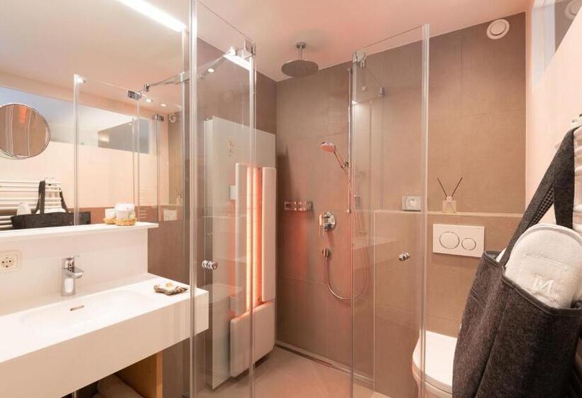 带阳台的标准单人间, Haus Melitta