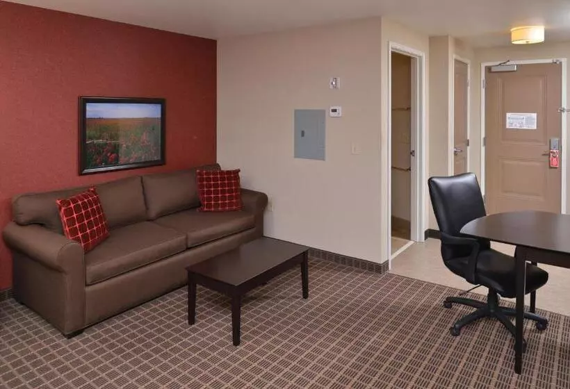 キングサイズベッドのデラックススイート, Hawthorn Extended Stay By Wyndham Dickinson