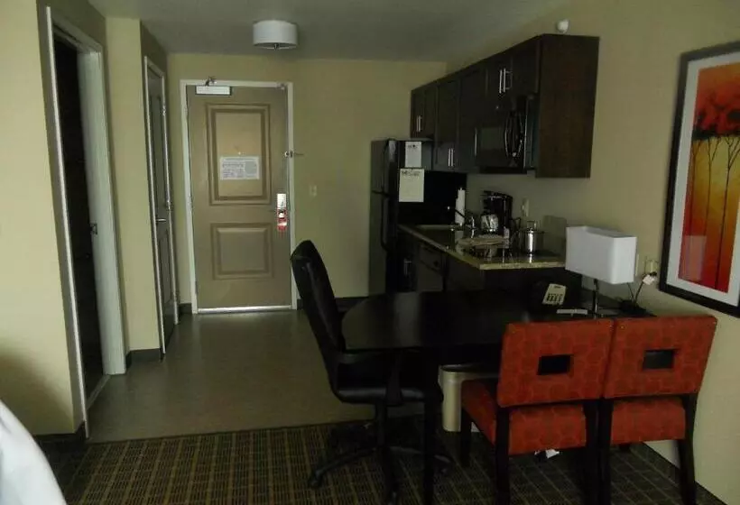 キングサイズベッドのデラックススイート, Hawthorn Extended Stay By Wyndham Dickinson