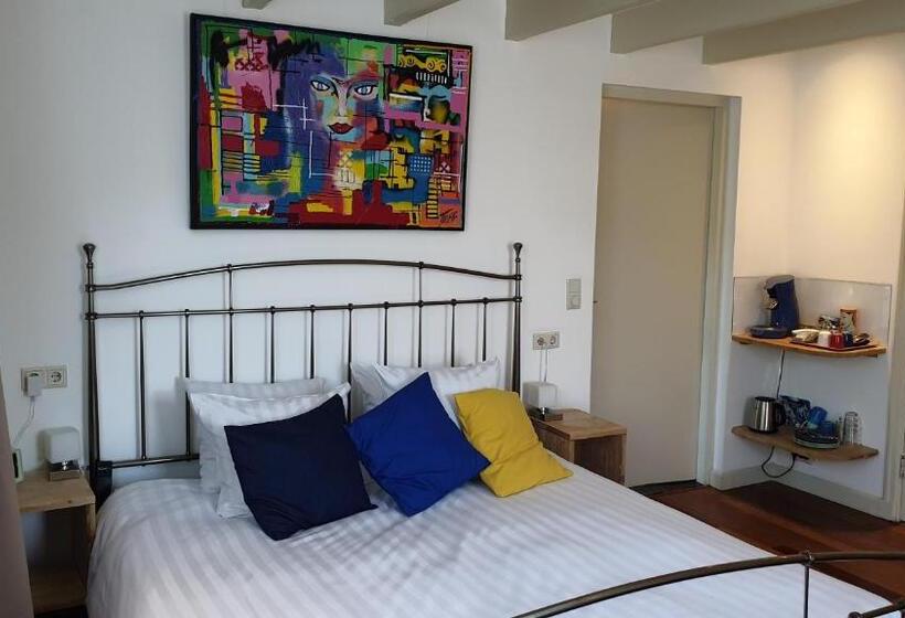 정원 전망 4인용 스탠다드 룸, Boutique Hotel Joure