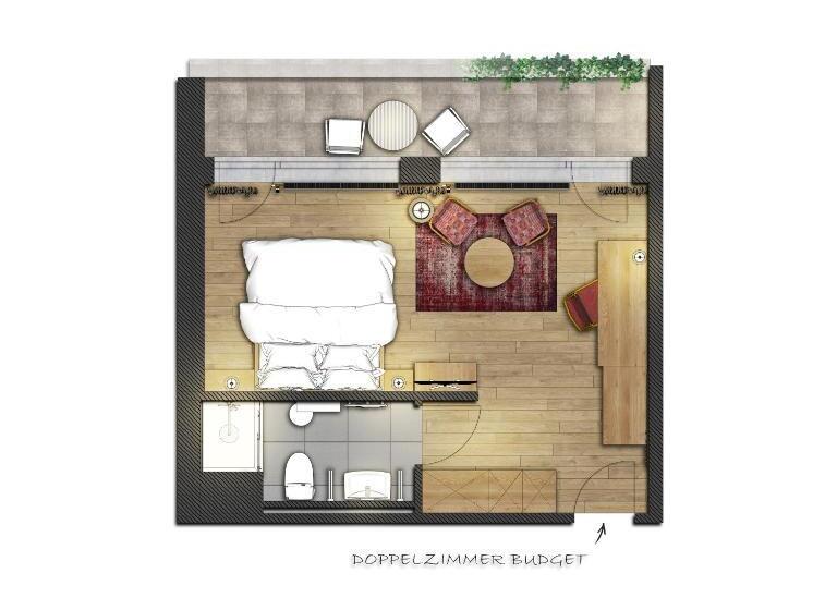 Номер Economy, Reduce Hotel Vital