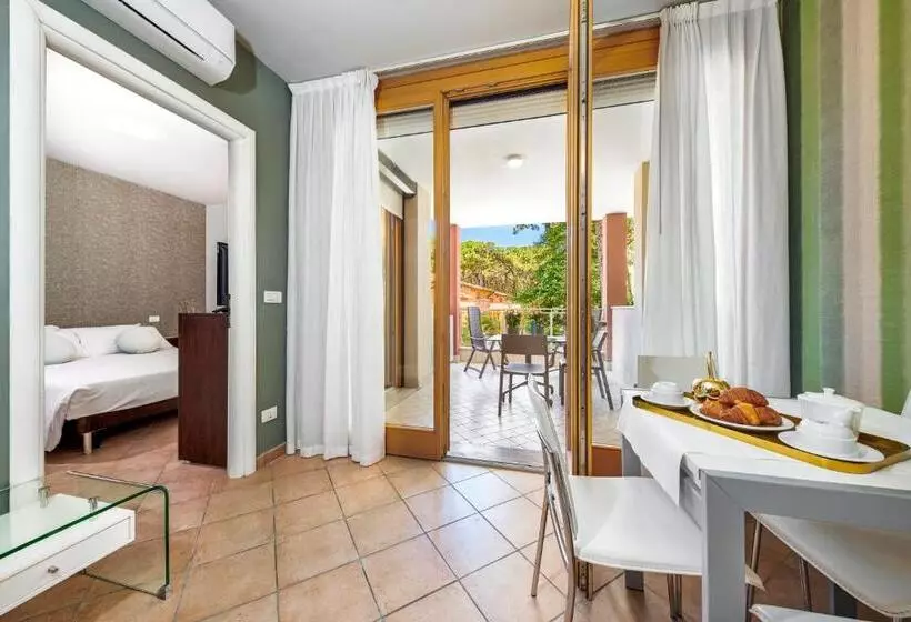 １ベッドルームアパートメント, Residence Poggio Dei Pini