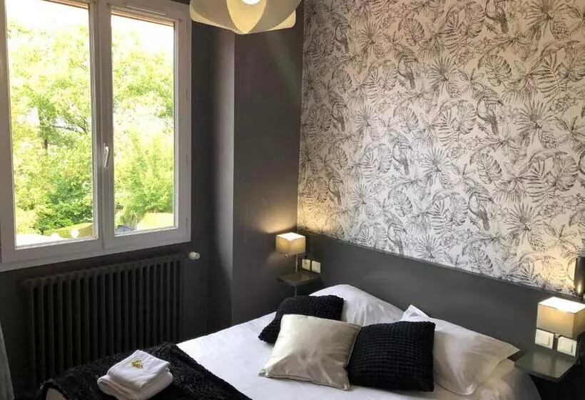 Standard-huone Puutarhanäkymä, Logis Hôtel Auberge De L Etang