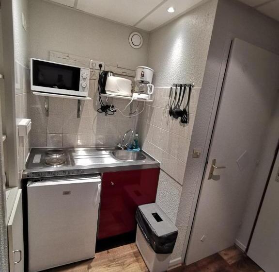 带双人床的标准工作室, Residence Des Sources