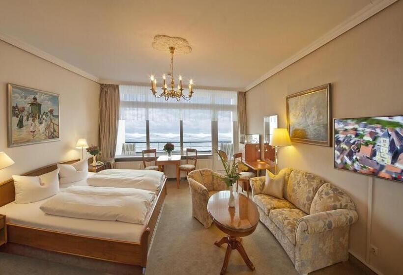 海景标准间带阳台, Strandhotel Monbijou Gmbh Garni