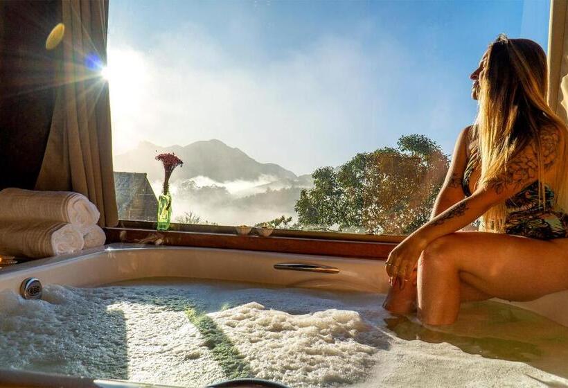 اتاق استاندارد با وان آب گرم, Pousada Remorini