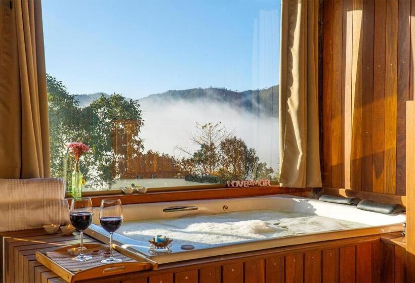 اتاق استاندارد با وان آب گرم, Pousada Remorini